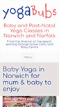 Mobile Screenshot of norwichbabyyoga.com